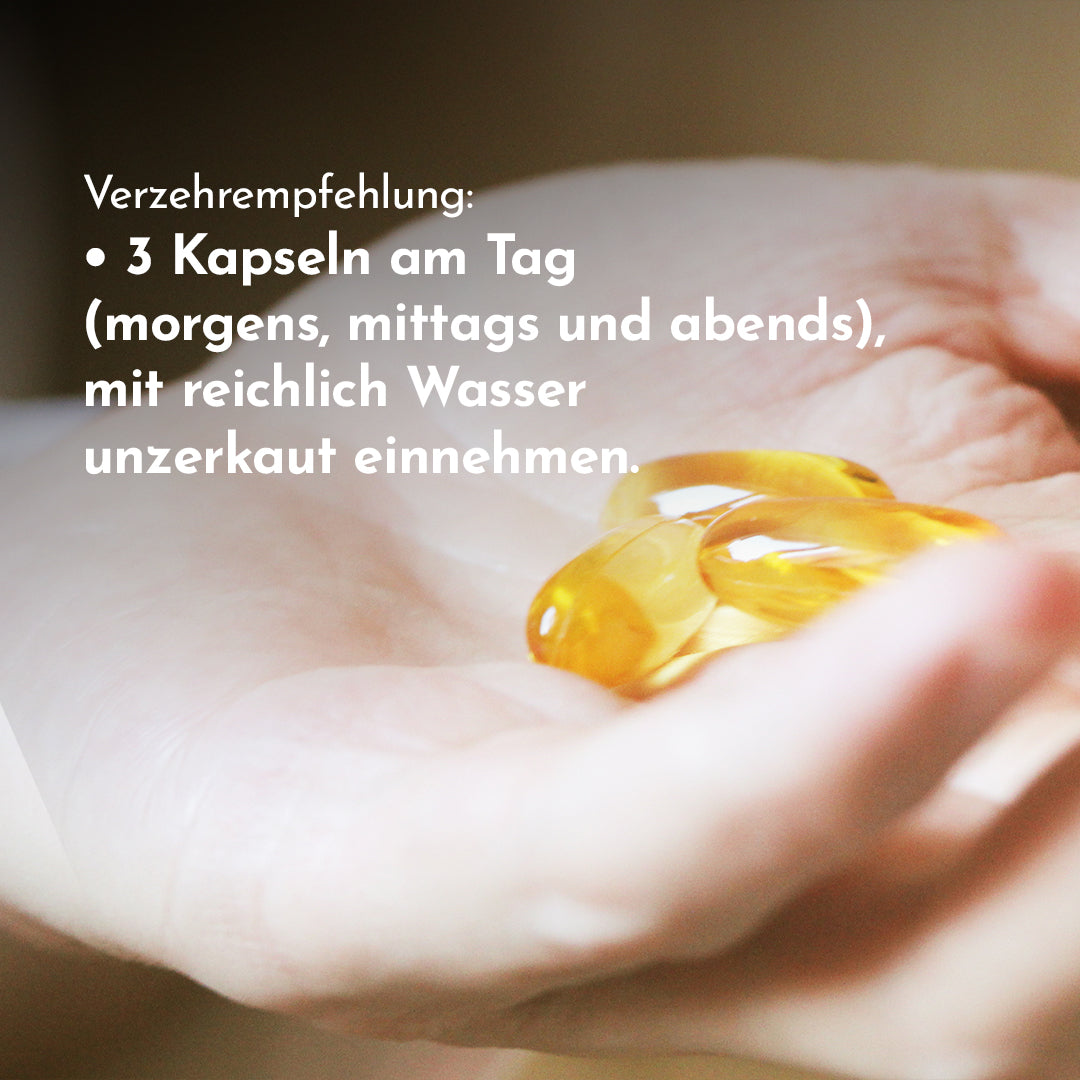 Dosierung Omega 3