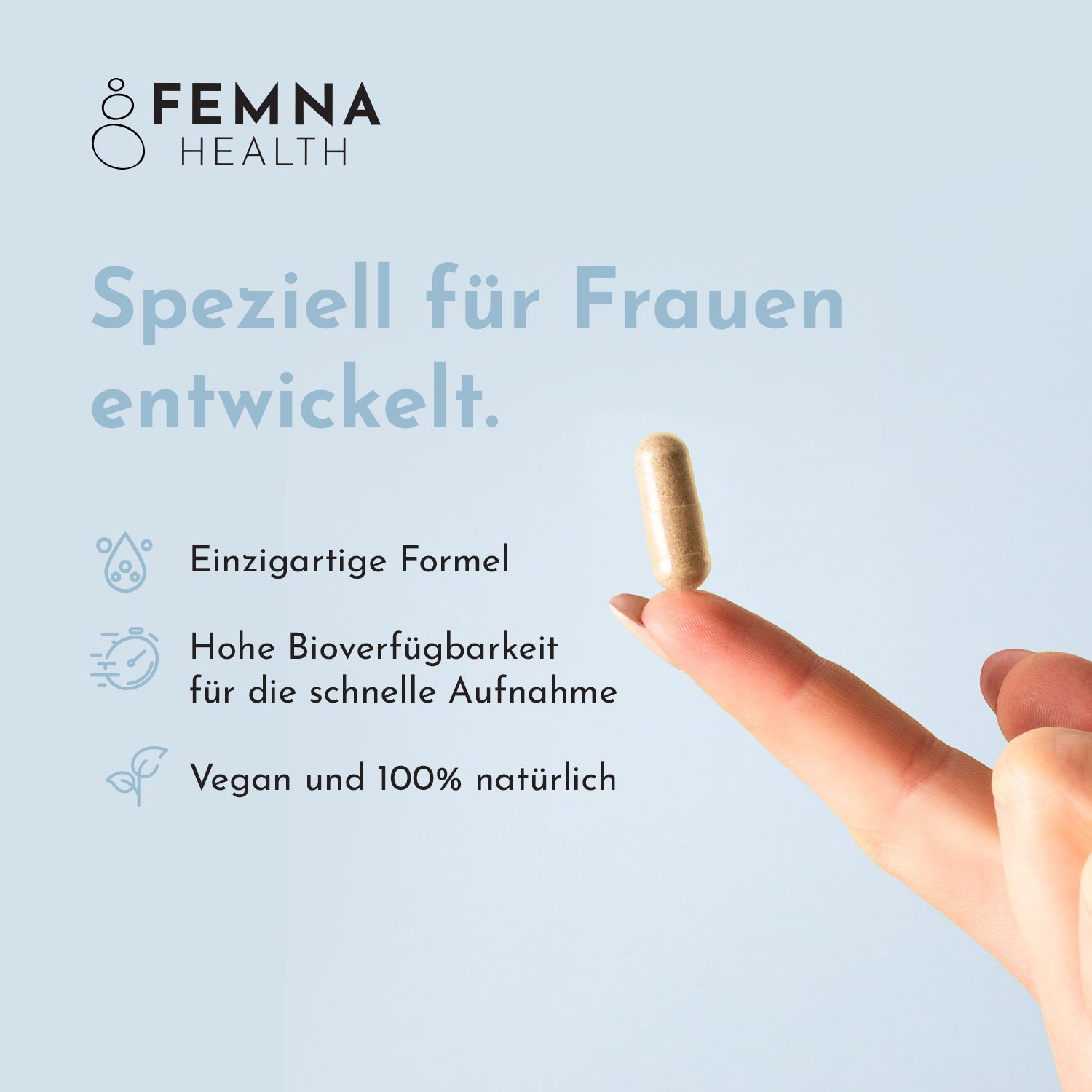 FEMNA Nahrungsergänzung Benefits petrol