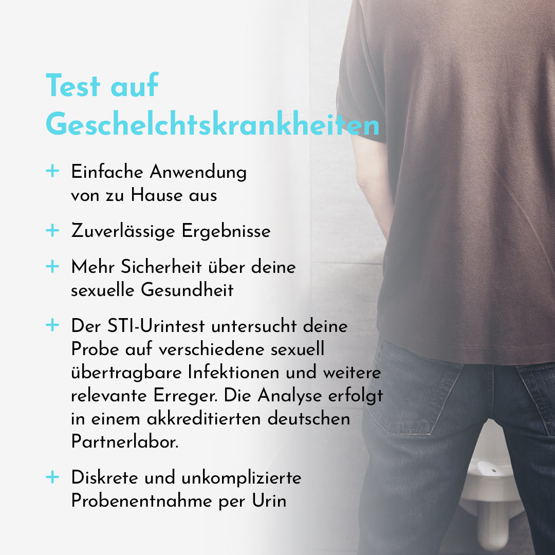 Geschlechtskrankheiten-Test für Männer