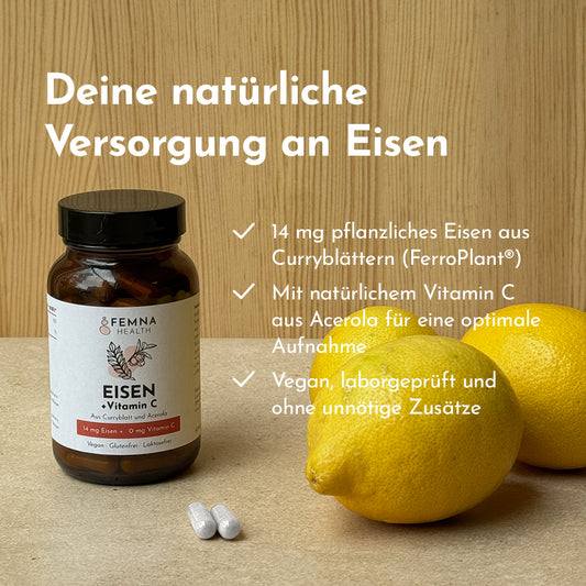 Eisen + Vitamin C Kapseln Vorteile