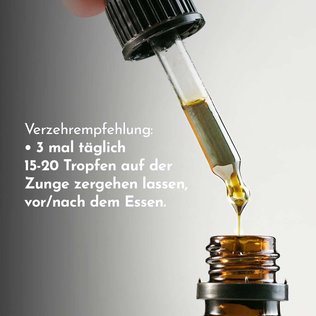 Dosierung Bittertropfen