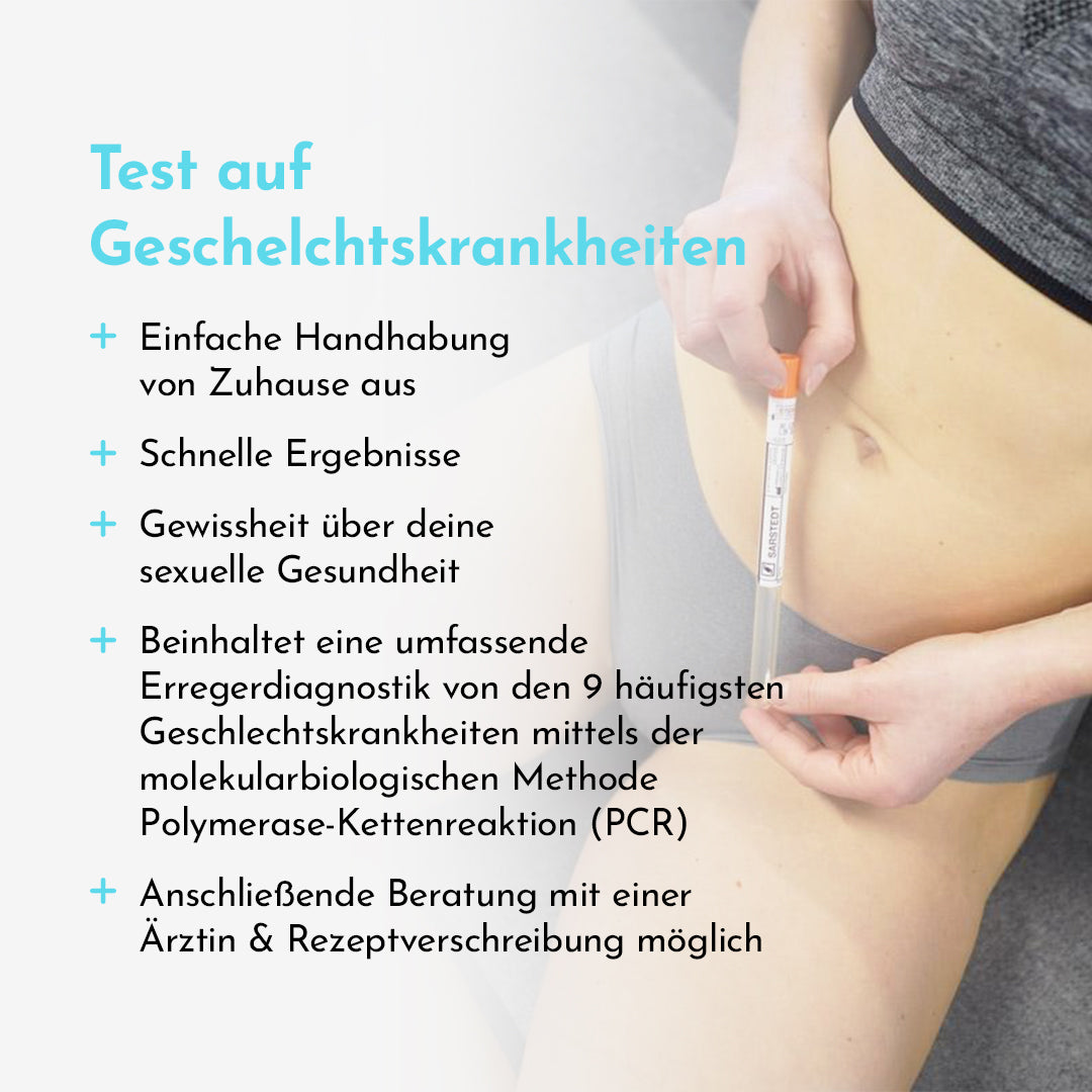Geschlechtskrankheiten-Test für Frauen