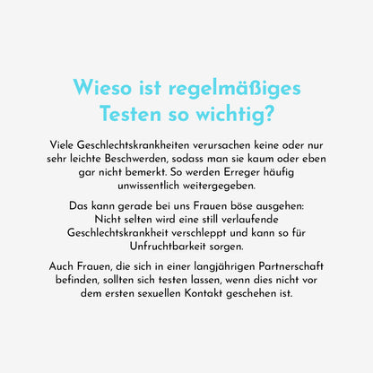Geschlechtskrankheiten-Test für Frauen