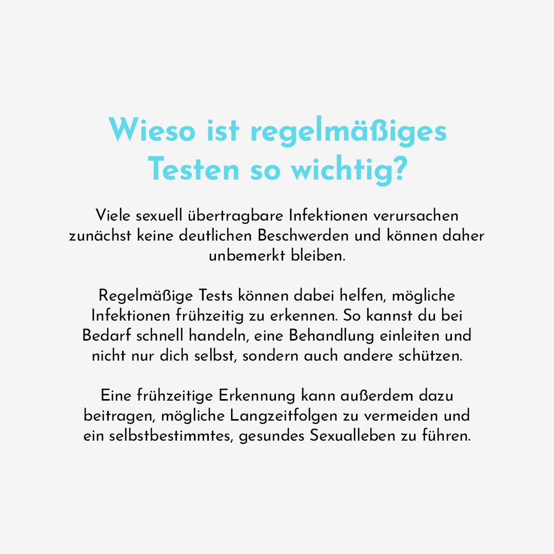 Geschlechtskrankheiten-Test für Männer