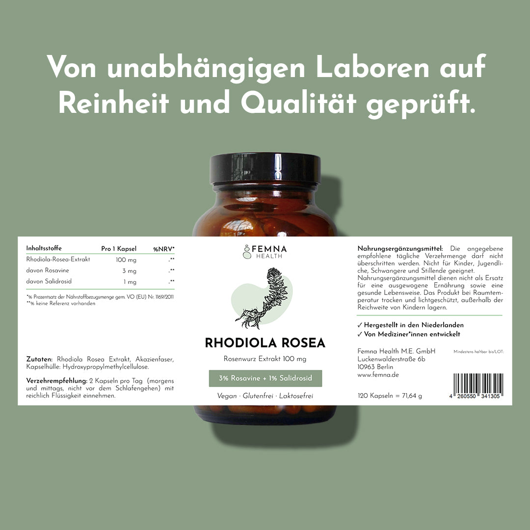 Label Rhodiola