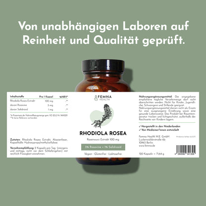 Label Rhodiola