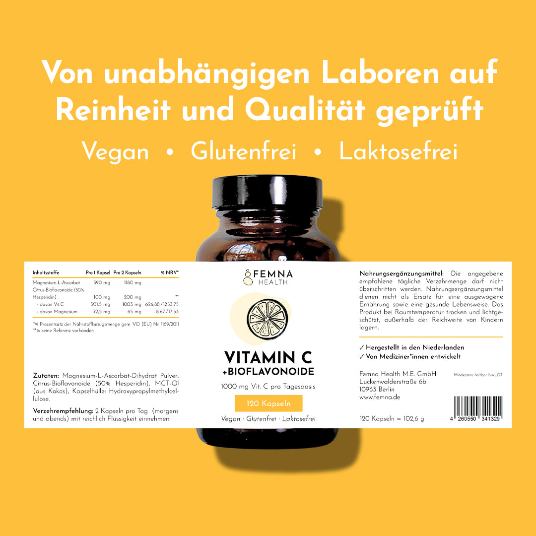 Label Vit C 
