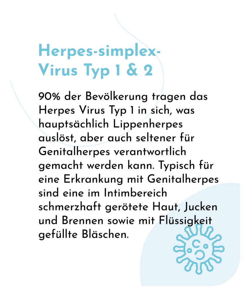 Herpes Typ 1 & 2