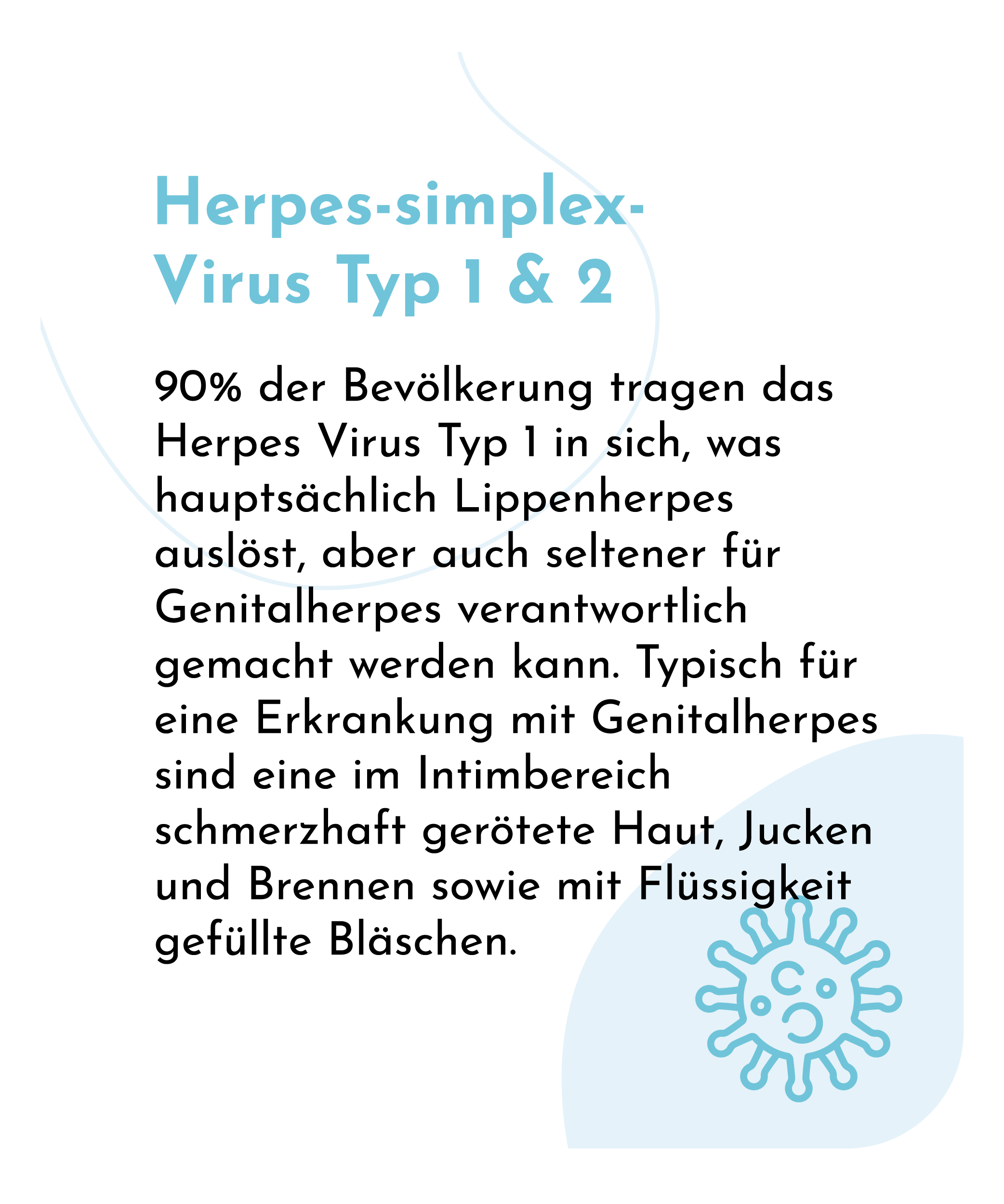 Herpes Typ 1 & 2