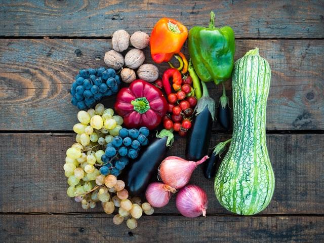 Obst und Gemüse echte Vitalstoffe